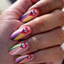 Funky Manicure (SOME NAILS DESIGN) to minimal nail art