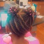 Kid's extension Braids (No Beads)