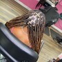 Medium box braids long