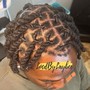 Takedown for faux locs and box Braids