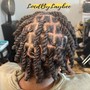 Takedown for faux locs and box Braids