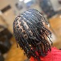 Men or Woman Bun Two Strand Twist