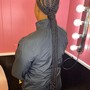 Men's straight back braids