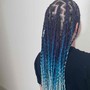 LARGE MED  SIZE KNOTLESS BRAIDS