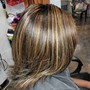 Foil HighLIghts (top half of Head)/Shampoo/style