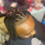 Men's Natural hair braids