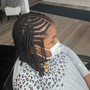 Natural Hair Box Braids