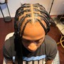 Small Knotless Braids