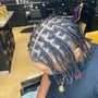 Plaits (Individual  braids no hair added)