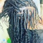 Boho human hair loc extensions