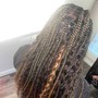 Box Braids Butt length