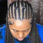 Fish Braids natural hair