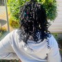 Med Knotless Braids