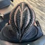 Cornrow design