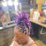 Double Process Color(locs/natural hair)