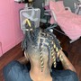 4 Men cornrow Braids