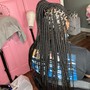 Small knotless Braids