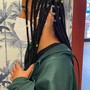 Medium Human Goddess Braids