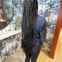 Small Knotless Braids