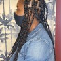 Small Synthetic Goddess Braids