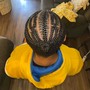 Natural Hair Cornrows