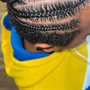 Natural Hair Cornrows