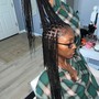 Small Knotless Braids