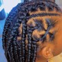 Box Braids (small senagalese twist)