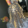 Knotless Bohemian Over Locs