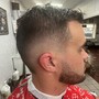 Men's Cut with straight razor shave