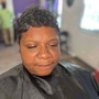 Relaxer Retouch, Women's Cut and style