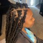 Small Individual Crochet Braids/locs w/ wash included