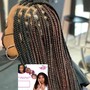 Box Braids with Beads (medium size only)