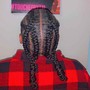 Str8 back freestyle Braids