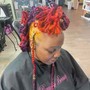 Loc Style add on with retwist