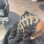 Loc Style add on with retwist