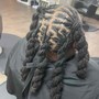 Loc Style add on with retwist