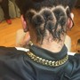 Stitch Style for Natural Hair Cornrows