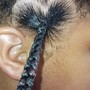 Stitch Style for Natural Hair Cornrows