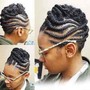 Individual Braids, natural hair