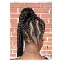 Cornrows natural hair