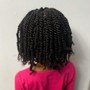 Kids natural kinky single twist