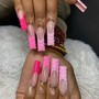 FreeStyle Full Set Bonded Nails  (Short  Holiday Special)