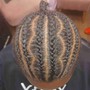 Adult braids (Cornrows)