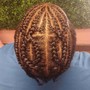 Adult braids (Cornrows)