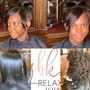 Shampoo + Style (Natural Hair)