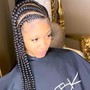 Stitched Ghana Braid Cornrows 5-6 ct (hair included)