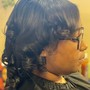 Virgin Permanent Wave/Jheri Curl/Trim