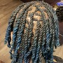 Comb Twist / two strand twist