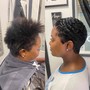 Relaxer Retouch,Semi-Permanent Color & Cut